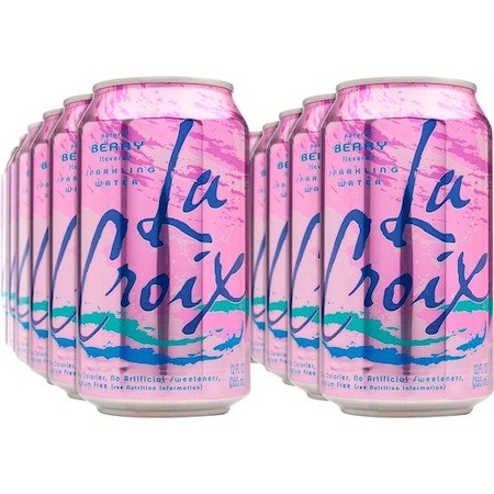 La Croix Sparkling Water, Berry, 12 fl. oz., Multi, 2PK LCX40156